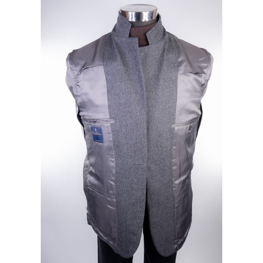 Brooks Brothers Blazer Sport Coat Sz 42R LambsWool Jacket 2-Button ITALY Made - Picture 9 of 15